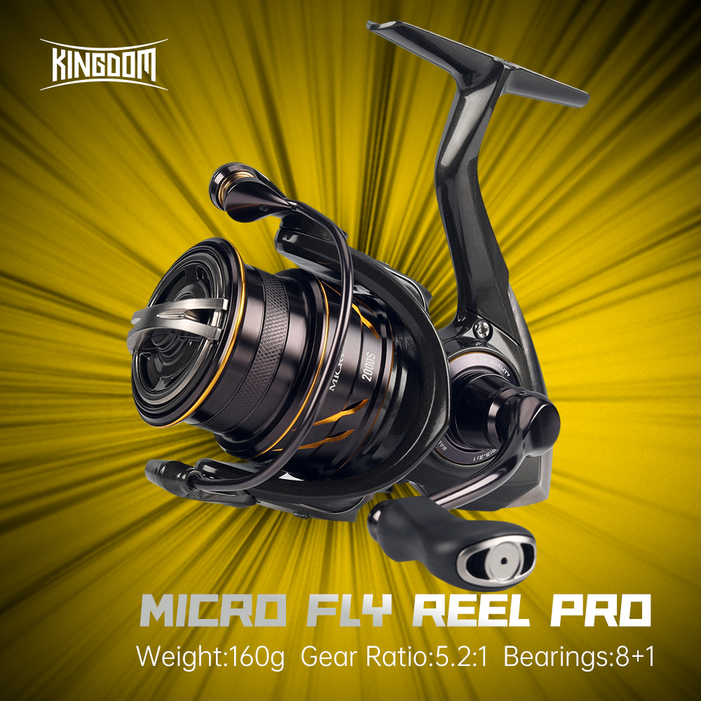 Abu Garcia Reel Revo - Mulinello da Pesca Spinning Kingdom Micro