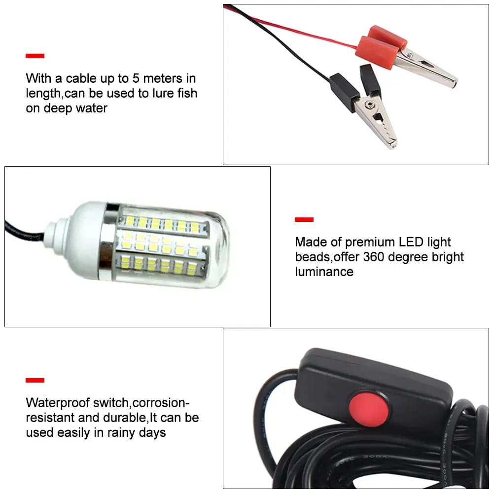 Lampada subacquea 12V 15W 108  - Fishing Boat Navigation Light recensione e prezzo